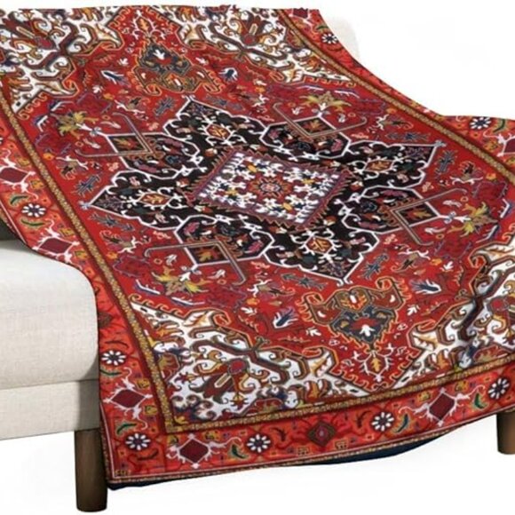 Bohemian home art blanket 50”x40” - Picture 4 of 7